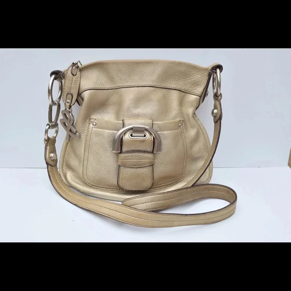 B. Makowsky leather cross body bag